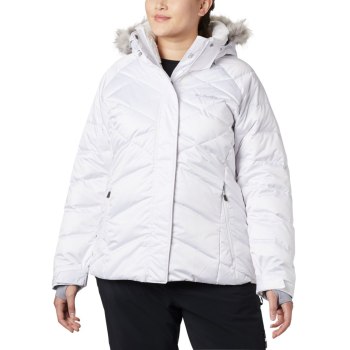 Columbia Ženske Jakne - Lay D Down II Plus Size Bijele | LZTA-45869